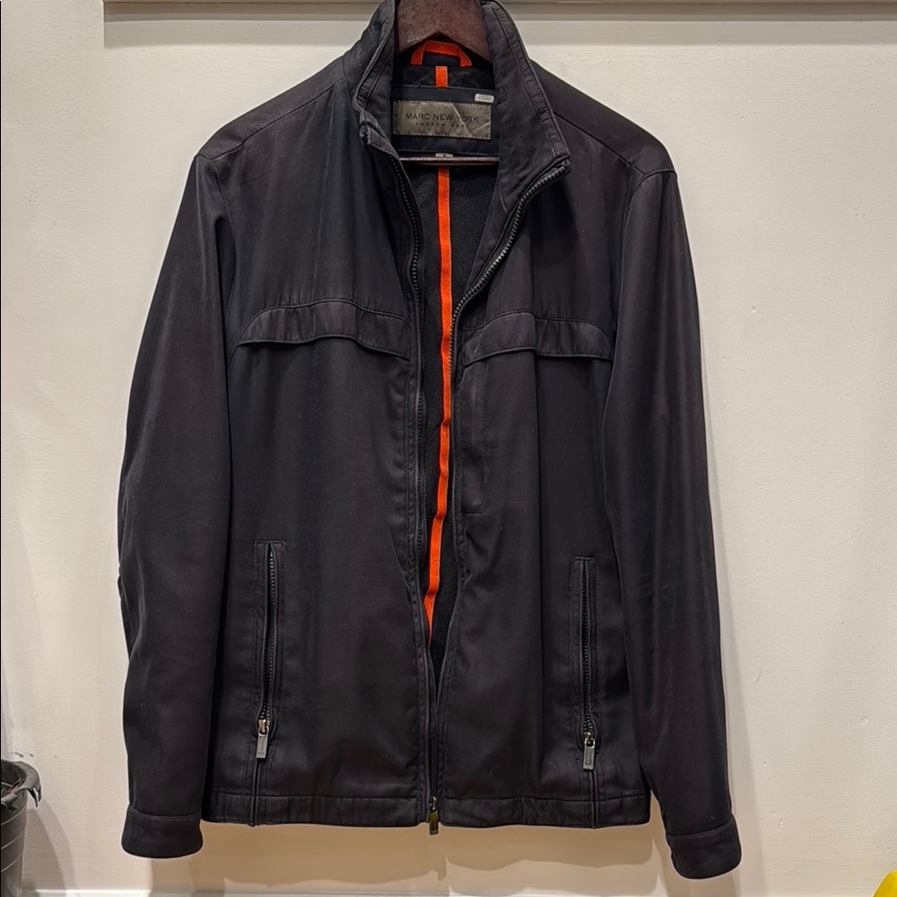 Black Bomber Jacket - Andrew Marc New York